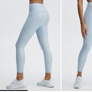 Fabletics Light Blue High-Waisted Leggings